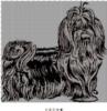 Схема вышивки «Собака»