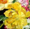Подушка яркие цветы: оригинал