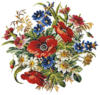 Схема вышивки «Летние цветы»