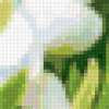 Подушка - белые цветы: предпросмотр