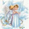 Схема вышивки «Поцелуй ангела»