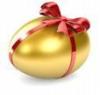 Схема вышивки «Золотое пасхальное яйцо»