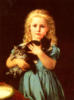 Схема вышивки «Дети и кошки»