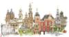 Схема вышивки «Города - Амстердам»