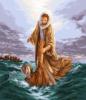 Схема вышивки «Иисус спасающий Петра»