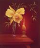 Схема вышивки «Орхидея и свеча»