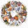Схема вышивки &laquo;Венок из ракушек&raquo;