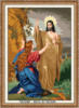 Схема вышивки «Исус и Мария Магдалена»