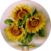 Схема вышивки &laquo;Подсолнухи&raquo;