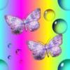 Схема вышивки «Fairy Butterflies - Inverse»