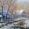 Зима в деревне: оригинал