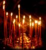 Схема вышивки «Церковные свечи»