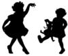 Схема вышивки «Танцующие дети»