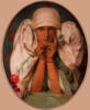 Схема вышивки «А. Муха. Портрет девушки»