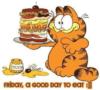 Схема вышивки «Garfield - Friday»