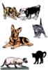 Схема вышивки «Кошки & собаки»