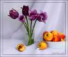 Тюльпаны и персики: оригинал
