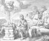 Схема вышивки « жертвоприношение Каина и Авеля»