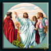 Схема вышивки «Исус с апостолами»