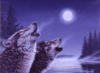 Схема вышивки «Волчья песня»