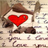 Схема вышивки «I LOVE YOU»