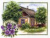 Схема вышивки «Дом в деревне.Лето»
