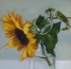 Sunflower in Vase: оригинал