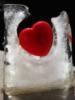 Схема вышивки «Сердце во льду»