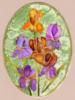 Схема вышивки «Purple Irises»