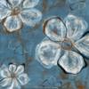 Схема вышивки «Floral Decoration - Blue»