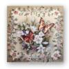 Схема вышивки &laquo;Подушка  с бабочками и цветами&raquo;