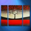 Abstract Tree - Triptych Red: оригинал