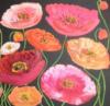 Схема вышивки «Joyful Poppies -Triptych Center»