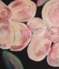 Схема вышивки «Pink Flowers - Triptych Center»