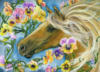 Схема вышивки «Цветочные лошадки»