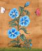 Схема вышивки «Панно "Цветы и бабочки"»
