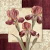Схема вышивки «Flowers Decoration - Irises»