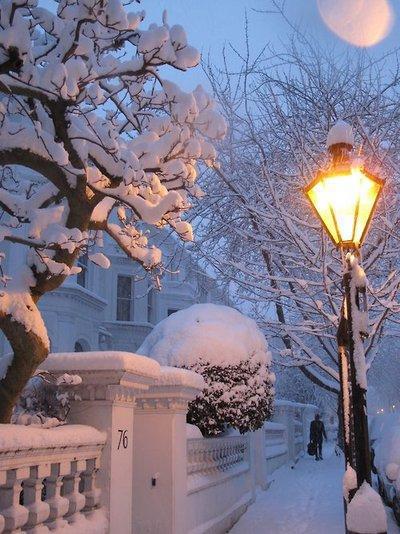 Лондон Зимой Фото