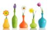 Схема вышивки «Цветы в стильных вазах»