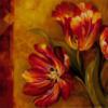 Схема вышивки «Тюльпаны диптих»