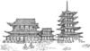 Схема вышивки «Китайская пагода»