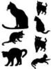 Схема вышивки «Котики»