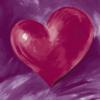 Схема вышивки «Purple Heart»