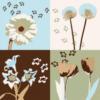 Схема вышивки «Flowers Collage»