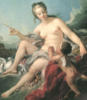 Схема вышивки «Венера,обезоруживающая Купидона»