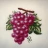 Схема вышивки «Кисть винограда»