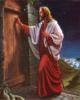 Схема вышивки «Ісус стукає у двері»