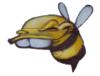 Схема вышивки «Bee»