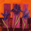 Схема вышивки «Flowers Trio - Irises»