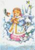 Схема вышивки &laquo;Снегурочка&raquo;
